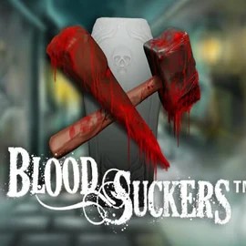Logo of Blood Suckers from NetEnt at Tooniebet Casino