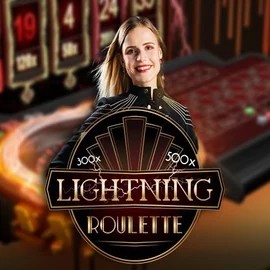 Lightning Roulette casino game by Evolution – featured logo at Tooniebet Casino