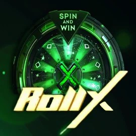 Roll X slot logo by SmartSoft at Tooniebet Casino