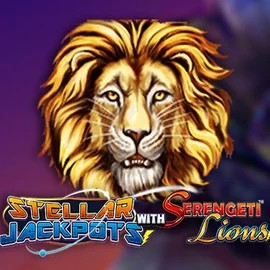 Stellar Jackpots with Serengeti Lions casino game by Lightning Box Game – featured logo at Tooniebet Casino